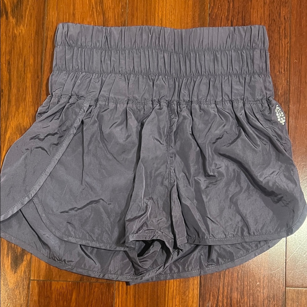free people movement purple shorts